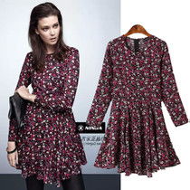 显瘦欧美连衣裙 打造冬季高雅与时髦的服装服饰批发新宠